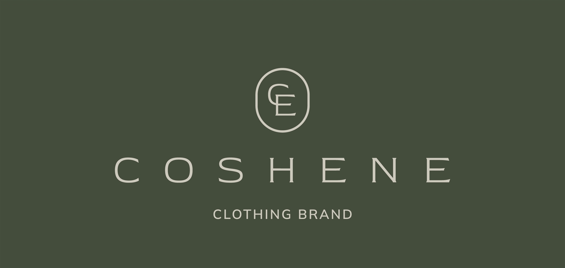 Логотип COSHENE - интернет-магазин модной одежды из натуральных тканей
