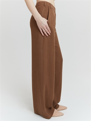 Женские брюки COSHENE из льна с заниженной талией